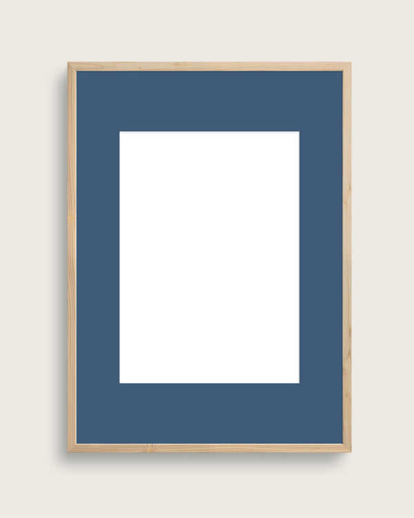 Passepartout - frame mat - dark blue (without frame)